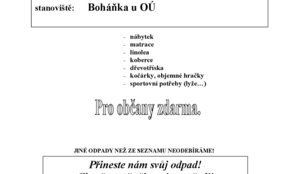 SVOZ objemného odpadu 2024
