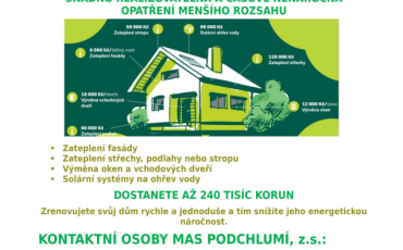 Nová zelená úsporám Light - možnost získání dotace