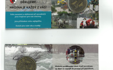Poděkování za pomoc při záplavách na Jesenicku 2024 Poděkování za pomoc při záplavách na Jesenicku 2024