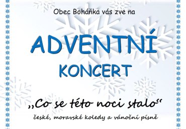 Adventní koncert 10.12.2023 - Kulturní dům Skála
