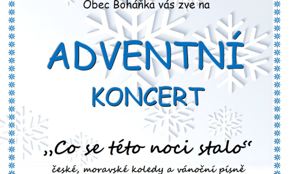 Adventní koncert 10.12.2023 - Kulturní dům Skála