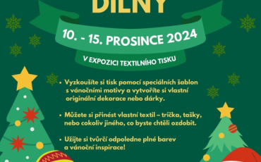 Vánoční dílny / Dvůr Králové nad Labem 10.-15.12.2024