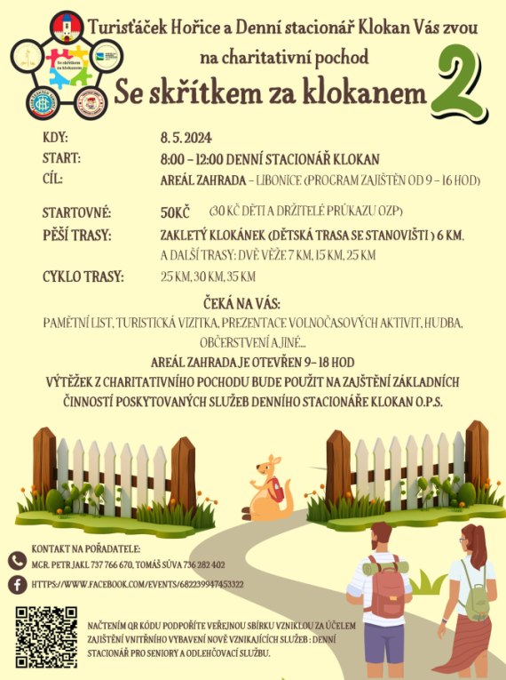 2. ročník tur. pochodu Se skřítkem za klokanem / 08.05.2024 Hořice