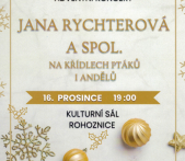 Koncert J.Rychterová 16.12.2023 - Obec Rohoznice