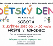 Dětský den v Rohoznici 31.5.2025