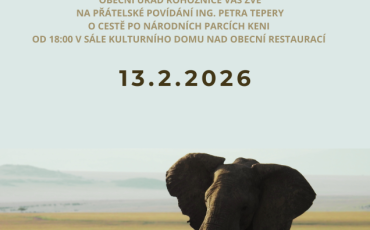 Cestovatelská přednáška v Rohoznici / 13.02.2026