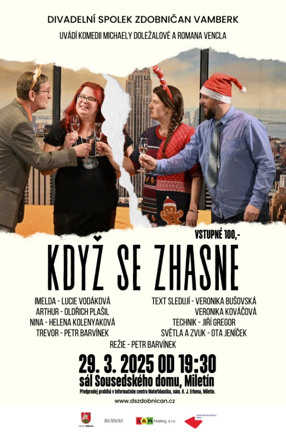 Divadelní představení v Miletíně / 29.03.2025