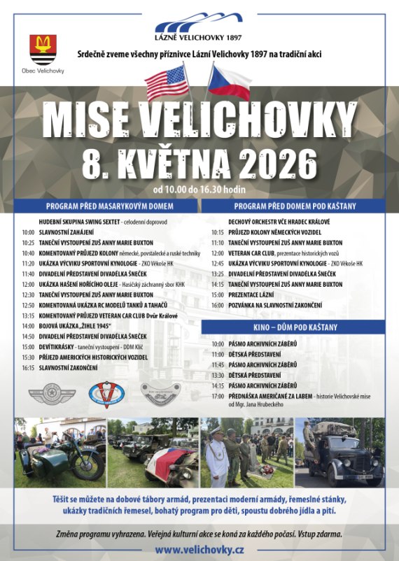 akce MISE VELICHOVKY 8.5.2026