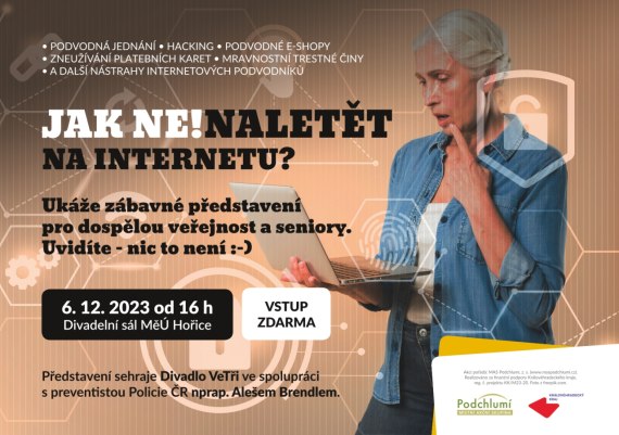 přednáška/představení o kyberpodvodech - Hořice 06.12.2023