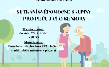 SETKÁNÍ SVÉPOMOCNÉ SKUPINY PRO PEČUJÍCÍ SENIORY / 23.04.2026 / Hořice