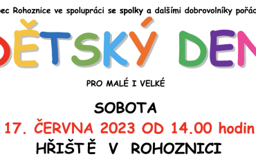 Dětský den v Rohoznici