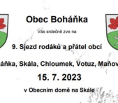 vyhledáno: úřad 9. Sjezd rodáků a přátel