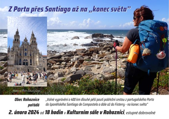 Přednáška - Svatojakubská cesta - Rohoznice 02.02.2024