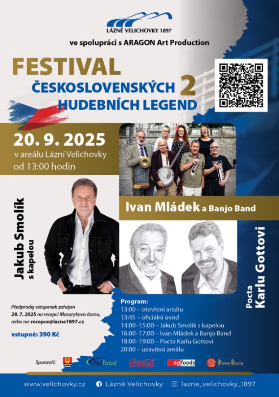 Festival Lázně Velichovky 20.09.2025