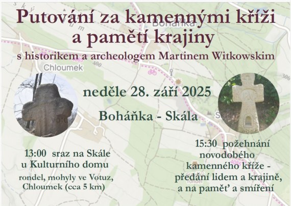 Putování za kamennými kříži a pamětí krajiny / 28.09.2025