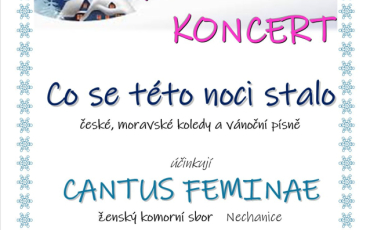 Adventní koncert 13.12.2025 v KD Boháňka