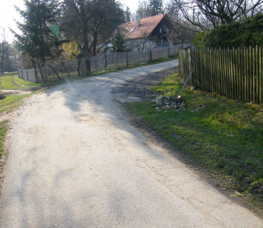 2019 - Asfaltová cesta Boháňka - oprava