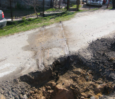 2019 - Asfaltová cesta Boháňka - oprava
