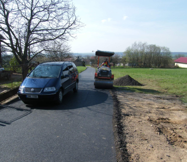 2019 - Asfaltová cesta Boháňka - oprava