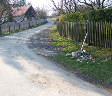 2019 - Asfaltová cesta Boháňka - oprava