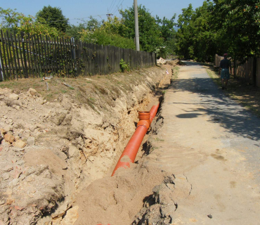 2019 - Boháňka kanalizace a cesta