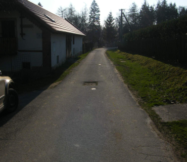 2019 - Asfaltová cesta Boháňka - oprava