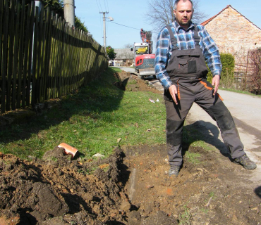 2019 - Asfaltová cesta Boháňka - oprava