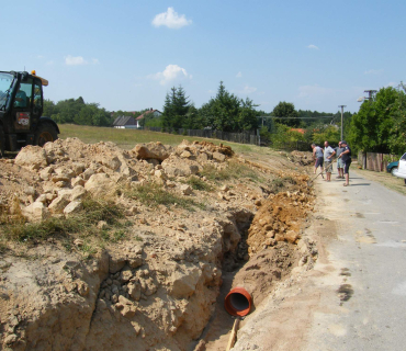 2019 - Boháňka kanalizace a cesta