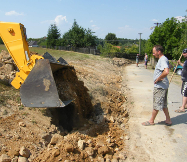 2019 - Boháňka kanalizace a cesta
