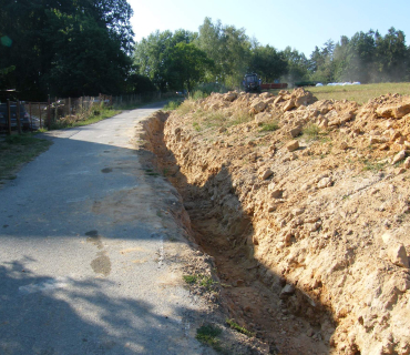 2019 - Boháňka kanalizace a cesta