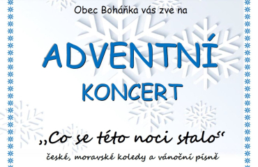 Adventní koncert 10.12.2023 - Kulturní dům Skála
