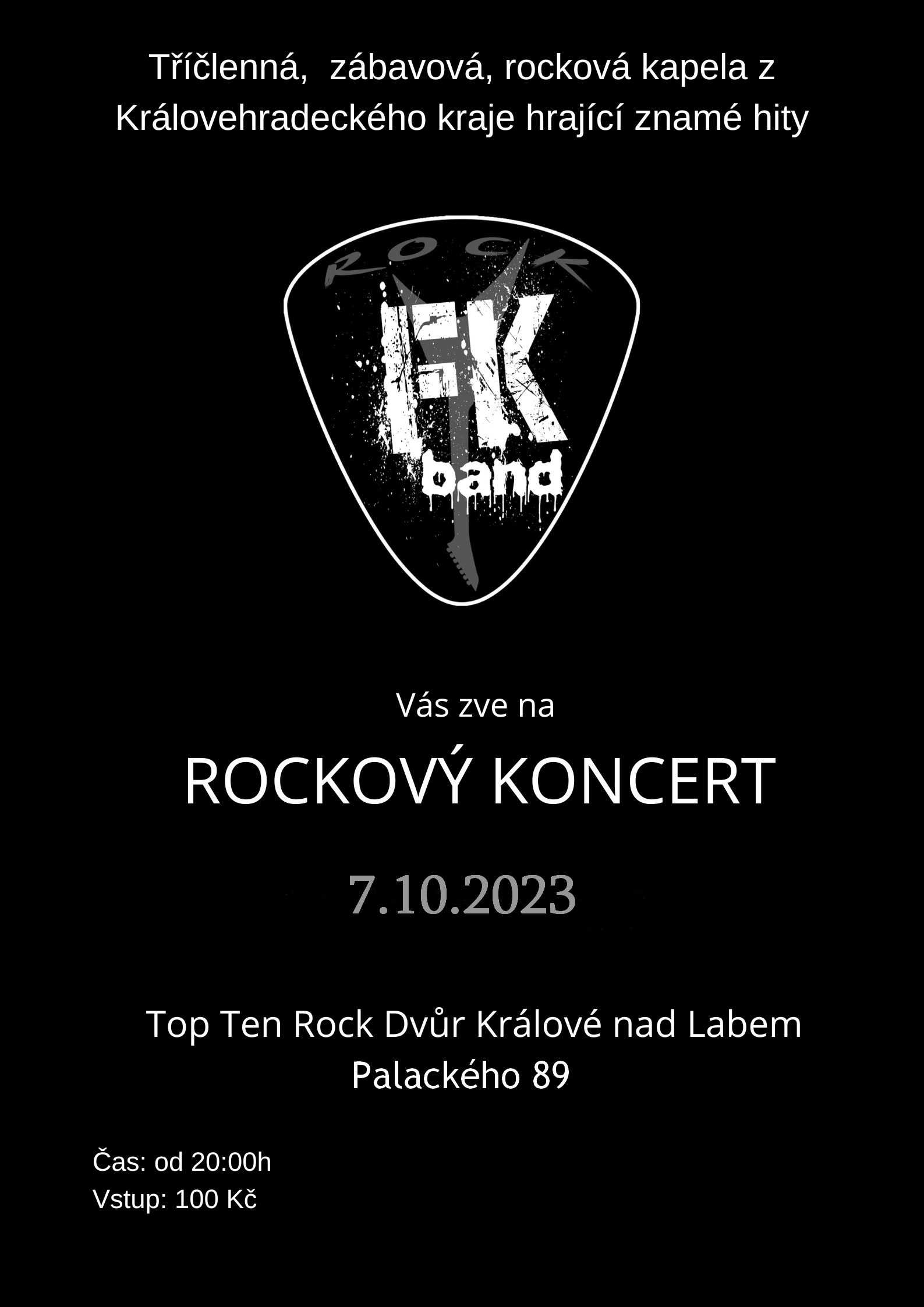 7.10. Rockový koncert